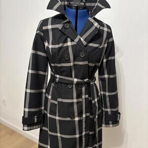 Merona Women's Black and Grey Coat
